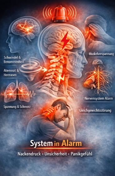 Wenn die Halswirbelsäule instabil wird – warum der ganze Körper in Alarm geht